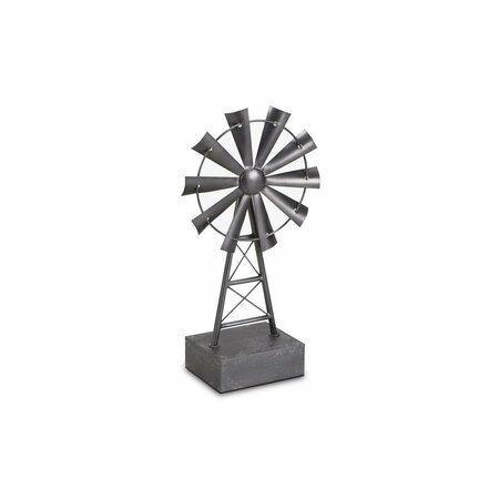 H2H Metal Windmill Table Decor H22546599